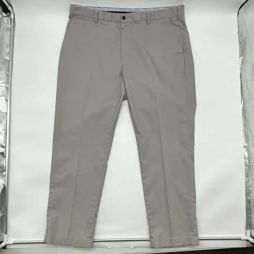 Brooks Brothers Size 40x30 Khaki Lightweight Advantage Chino Stretch Clark Fit